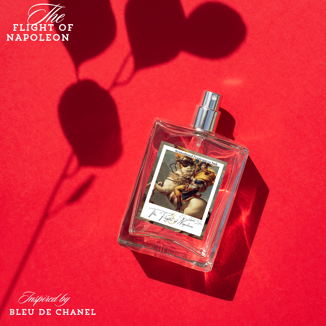 THE FLIGHT OF NAPOLEON Inspired by CHANEL DE BLEU